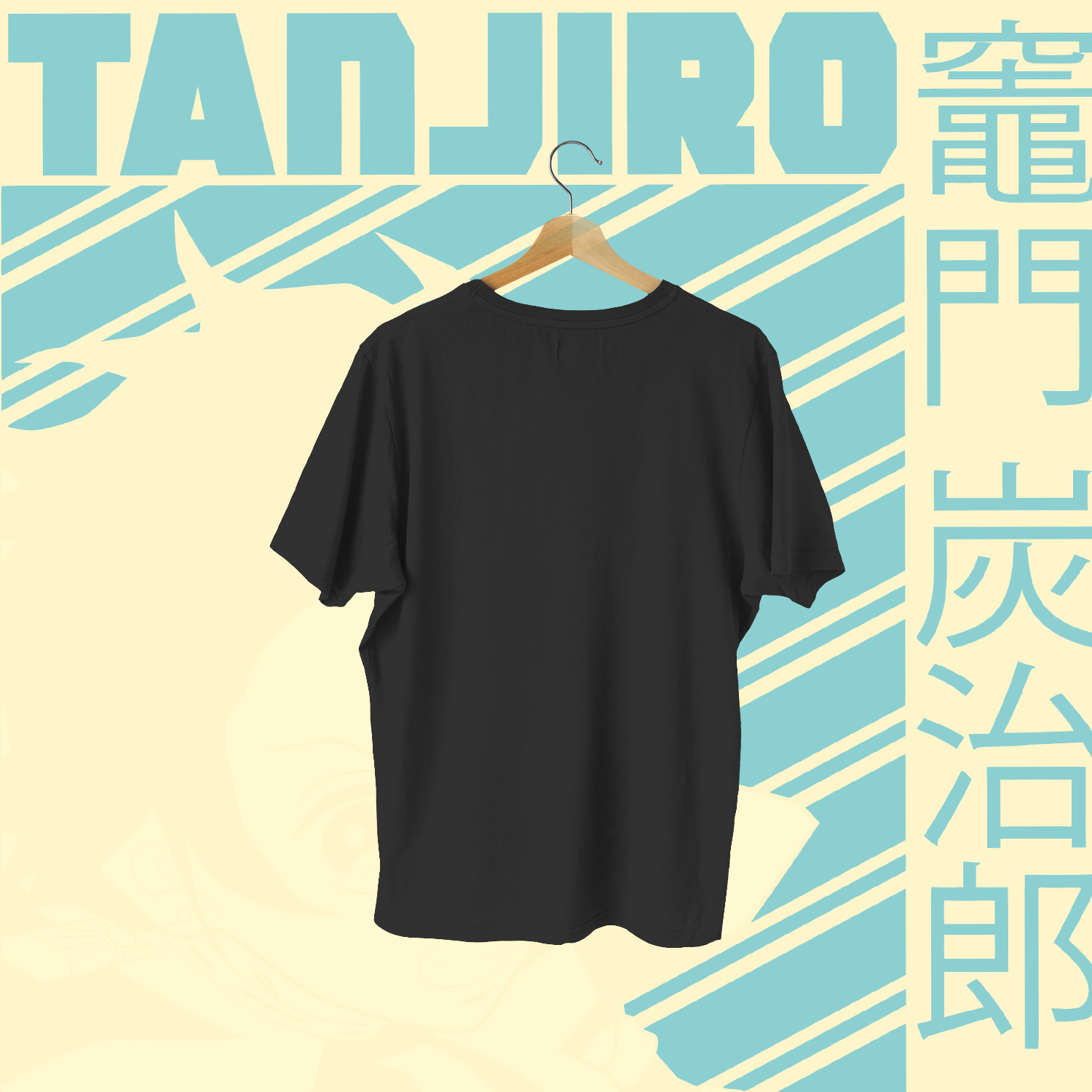 Demon Slayer Tanjiro Black T-Shirt