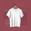 Male Angel Graphic Regular T-shirt White Back - Dede Yaar