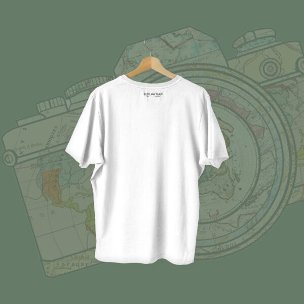 World on Camera T-shirt White Back – Dede Yaar