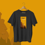 Bungee Jumping T-shirt Black Front – Dede Yaar