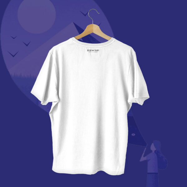 Travel Thoughts T-shirt White Back – Dede Yaar