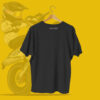 Girl Motocross Biker T-shirt Black