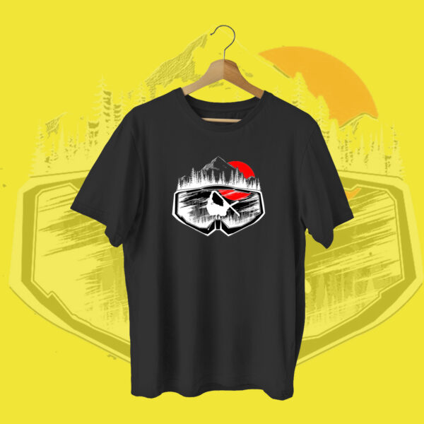 Offroad View: Biker Black T-shirt – Dede Yaar