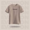 Evolution Oversized Graphic Tshirt Beige - DedeYaar