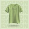 Evolution Oversized Graphic Tshirt Pistachio Green - DedeYaar