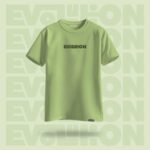 Evolution Oversized Graphic Tshirt Pistachio Green - DedeYaar