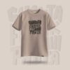 Ghanta Farak Nahi Padta Oversized Graphic Tshirt Beige - DedeYaar