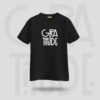 Gratitude Oversized Graphic Tshirt Black - DedeYaar