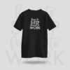 Born to Sleep Graphic Tshirt Black - DedeYaar