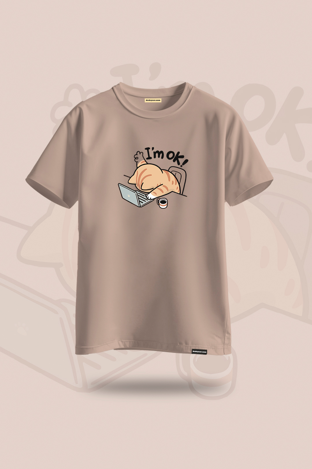 Beige T Shirt
